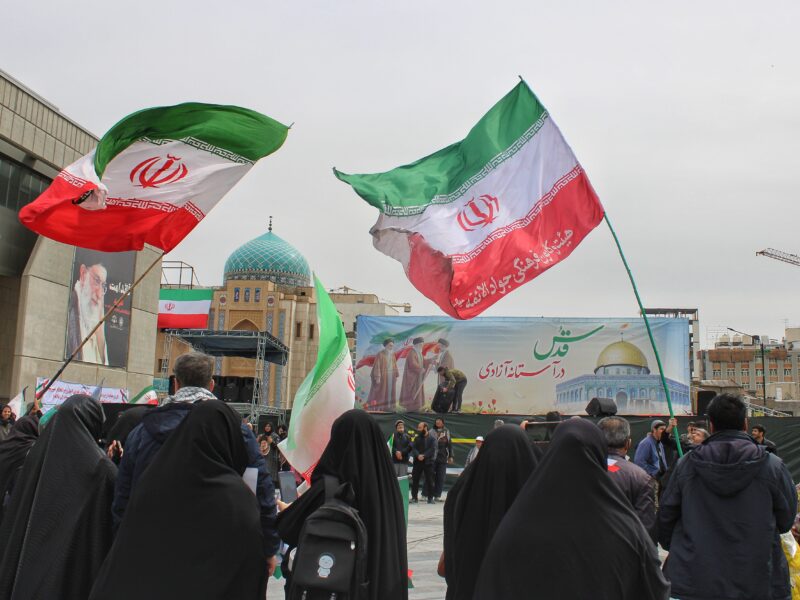 حضور تماشایی مردم مشهد در راهپیمایی روز قدس